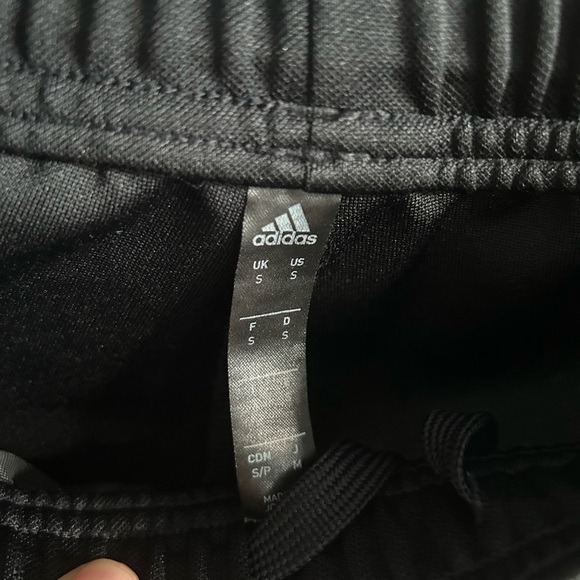 Adidas Black Sweatpants with Side Stripe - Picture 5 of 10